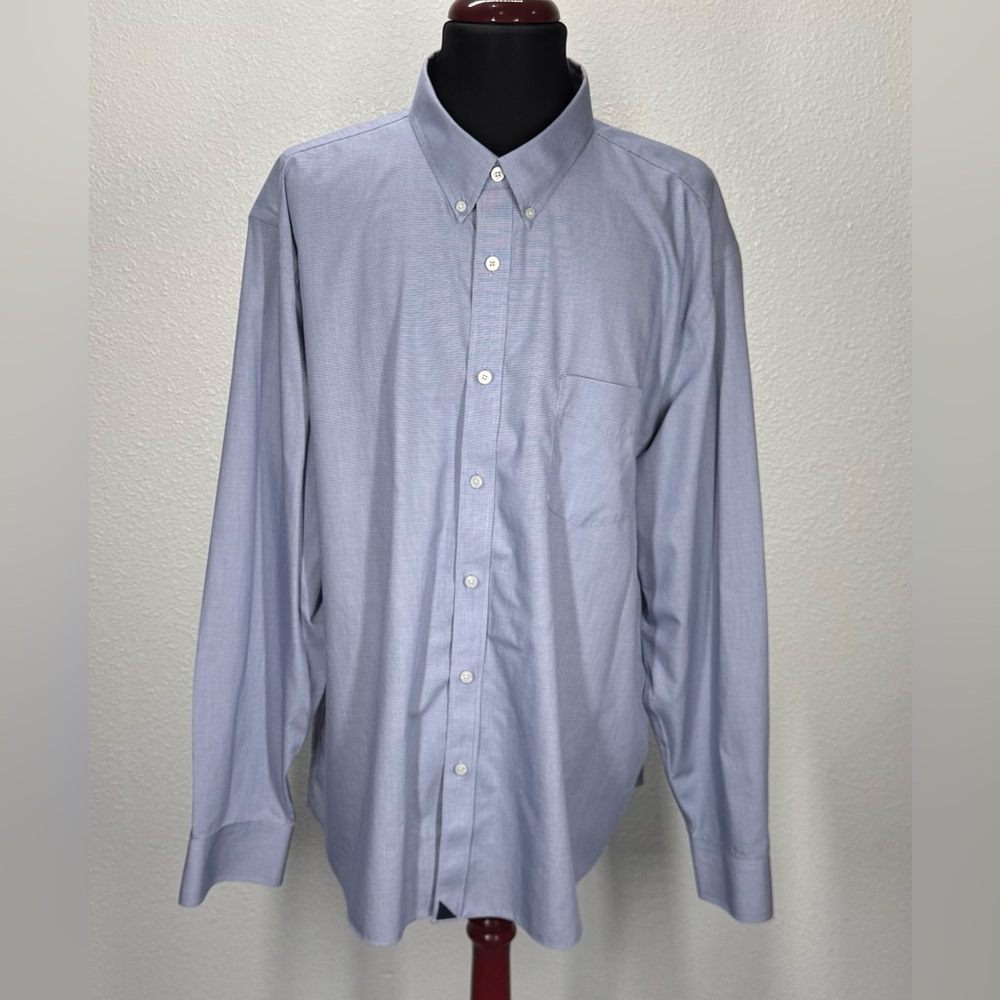 UNTUCKit Dress Shirt Long Sleeve Button Up XXXL 3XL Wrinkle Free Regular Fit